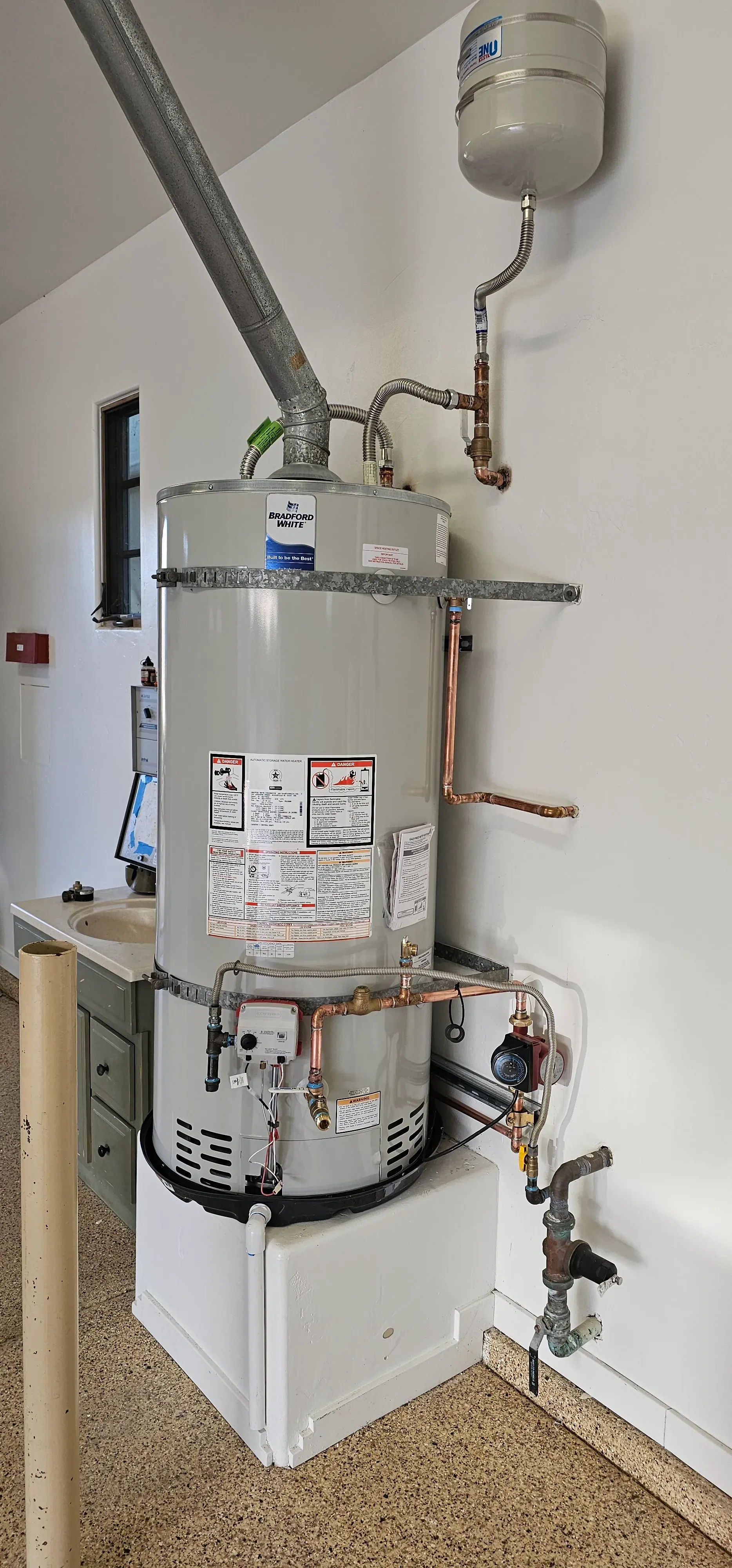 water heater installation california