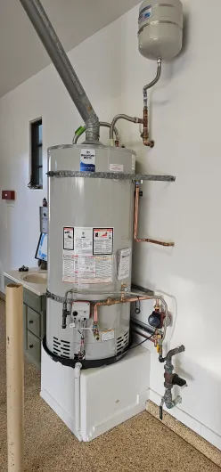 water heater installation california