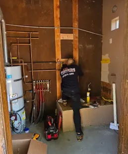 water heater installation