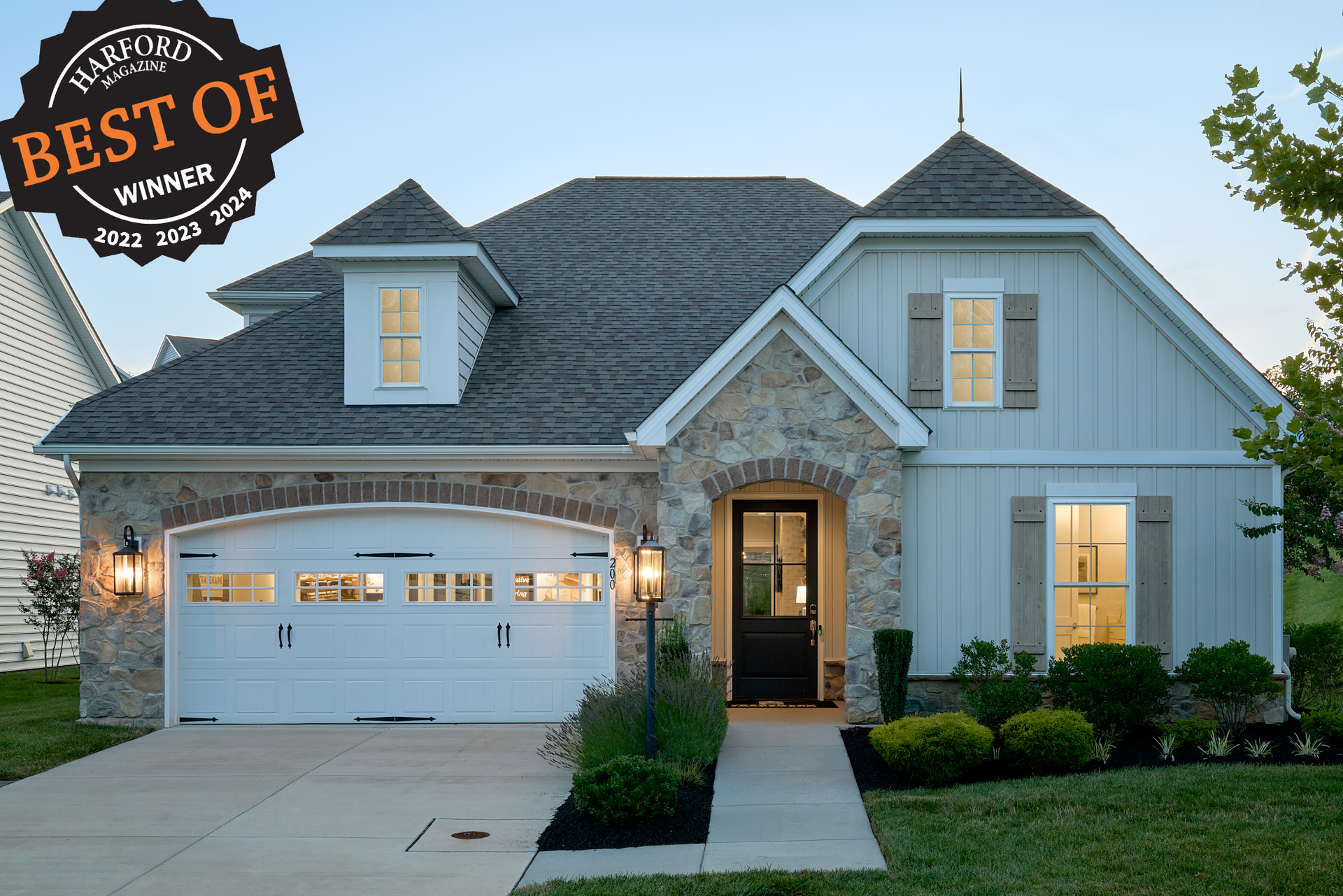 Trademark Custom Homes, single family home in Bulle Rock, model home, 
