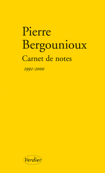 Carnets 1991-2000