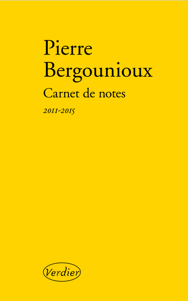 Carnets 2011-2015