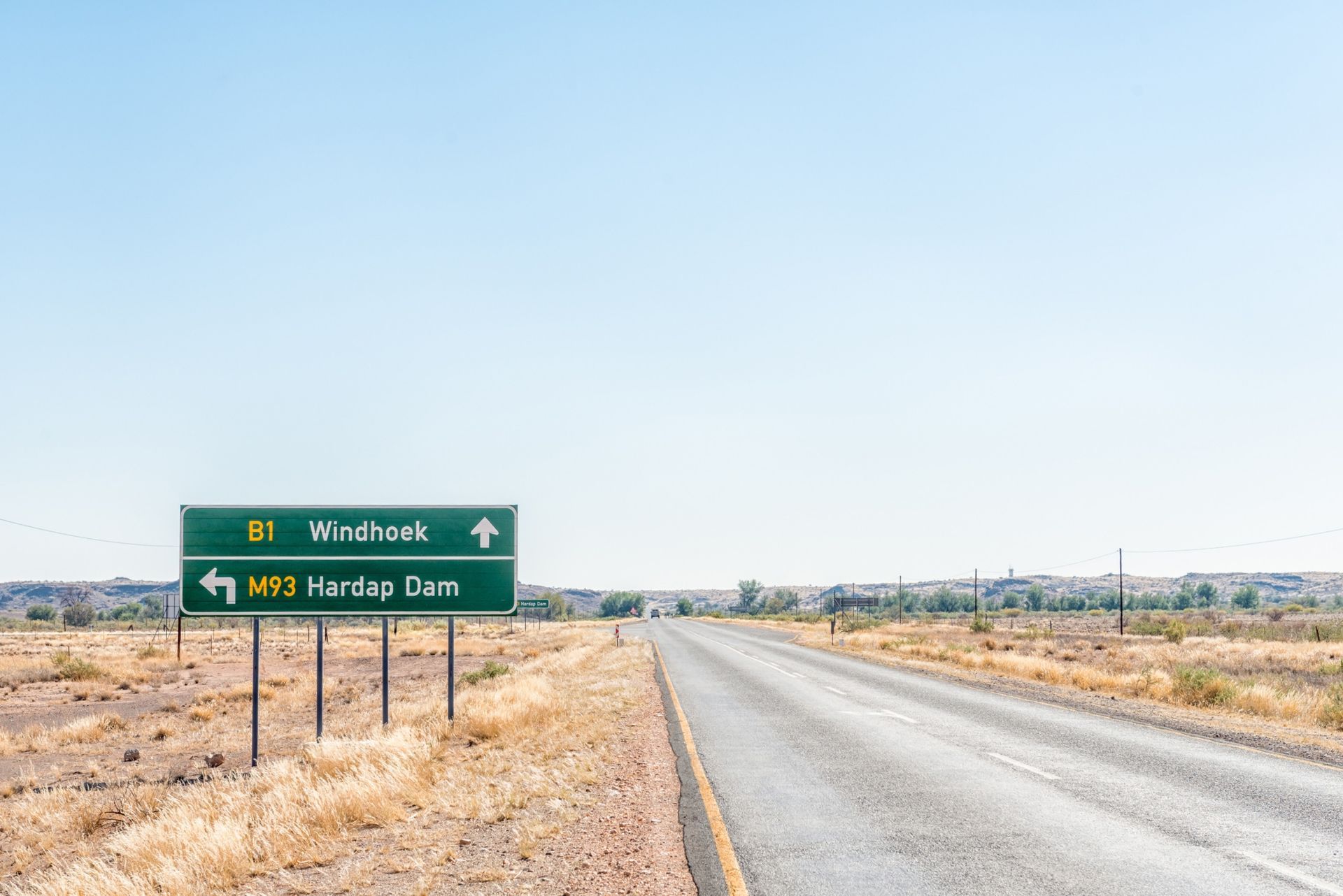Foto verkeersbord aanduiding windhoek