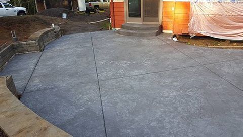 Exposed Concrete — Gray Concrete in Manchester, WA