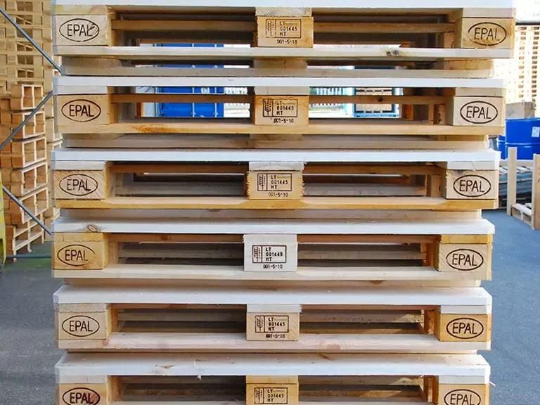 arredo con bancali in legno