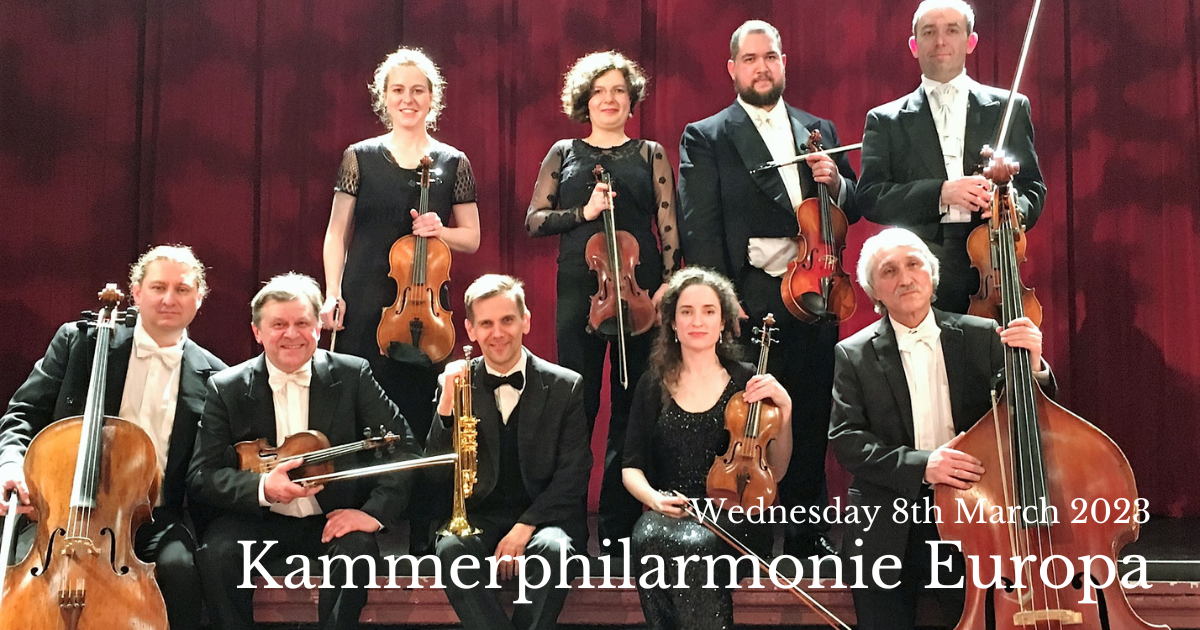 Kammerphilarmonie Europa Concert - 8th March 2023