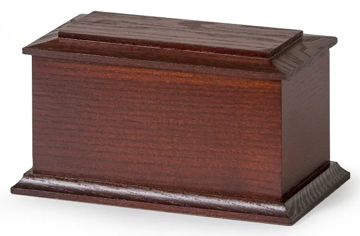 Carved Wooden Casket
