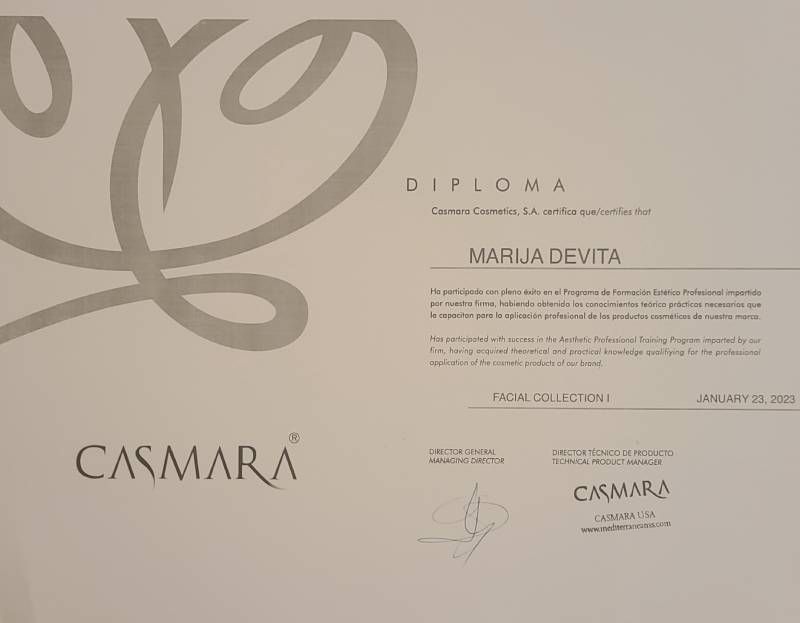 CASMARA COSMETICS.