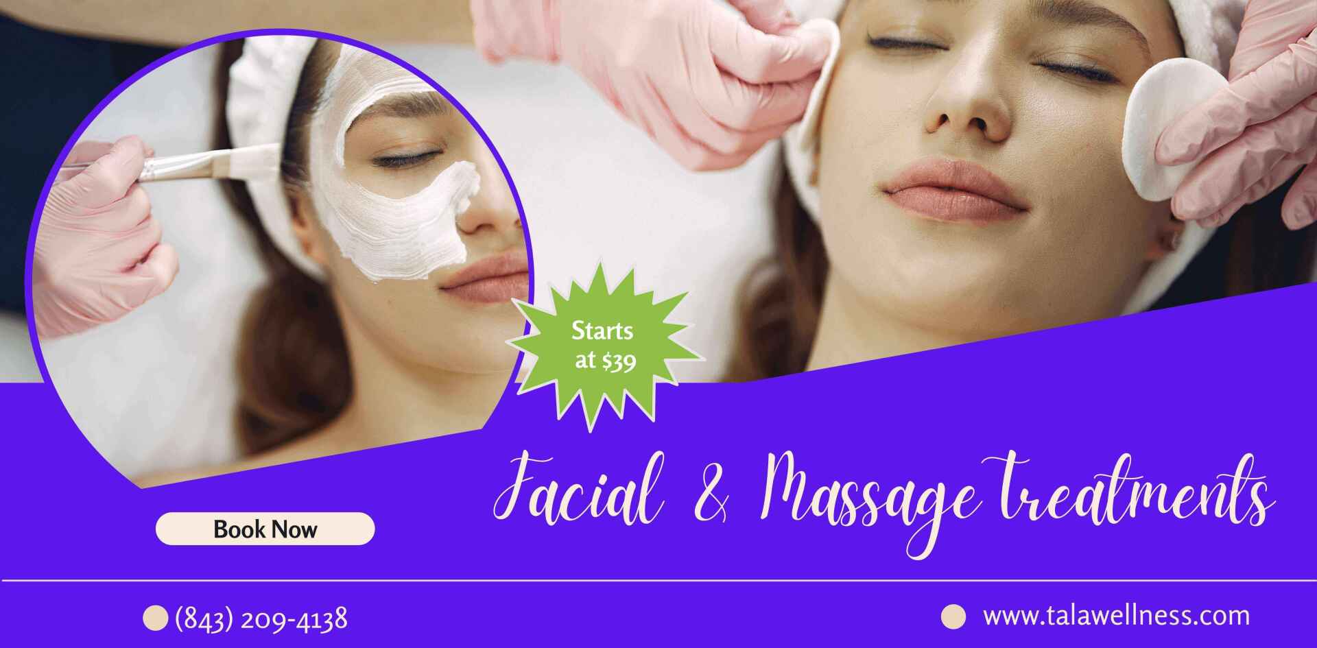 Facial and Massage Treatments