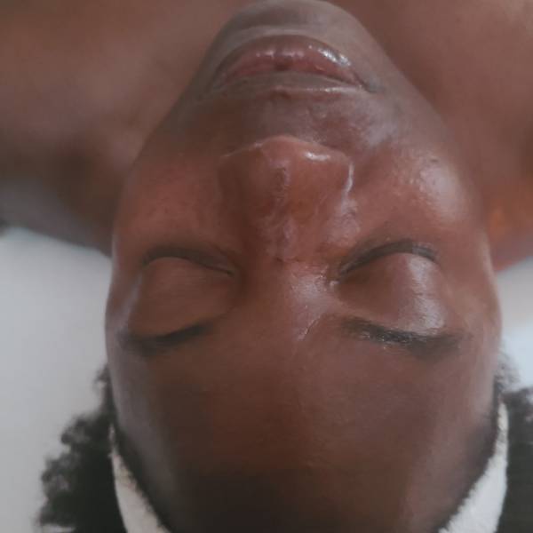 Glowing skin treatment procedure