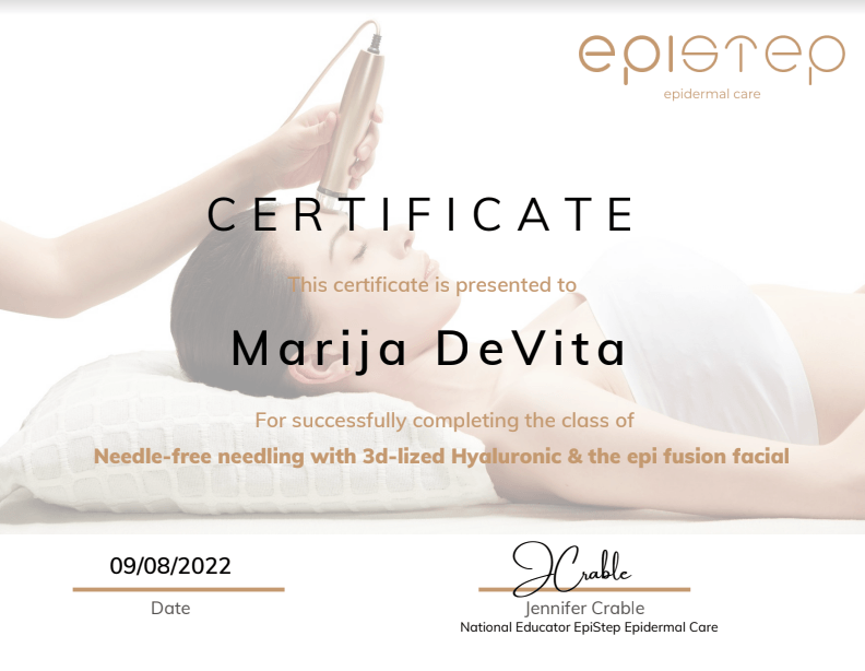 Needle-free needling certificate