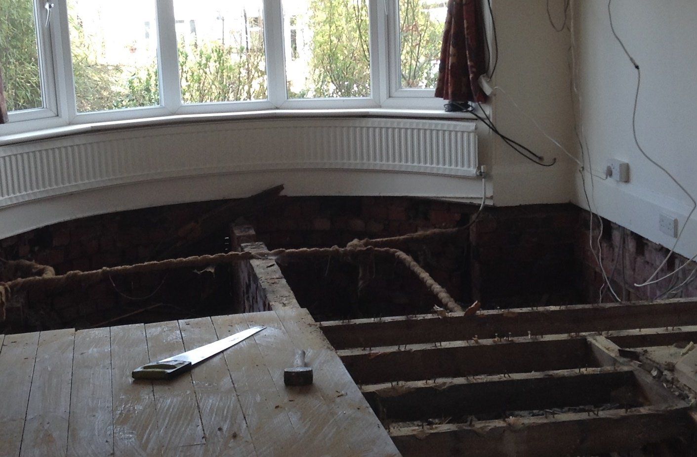 woodworm damage
