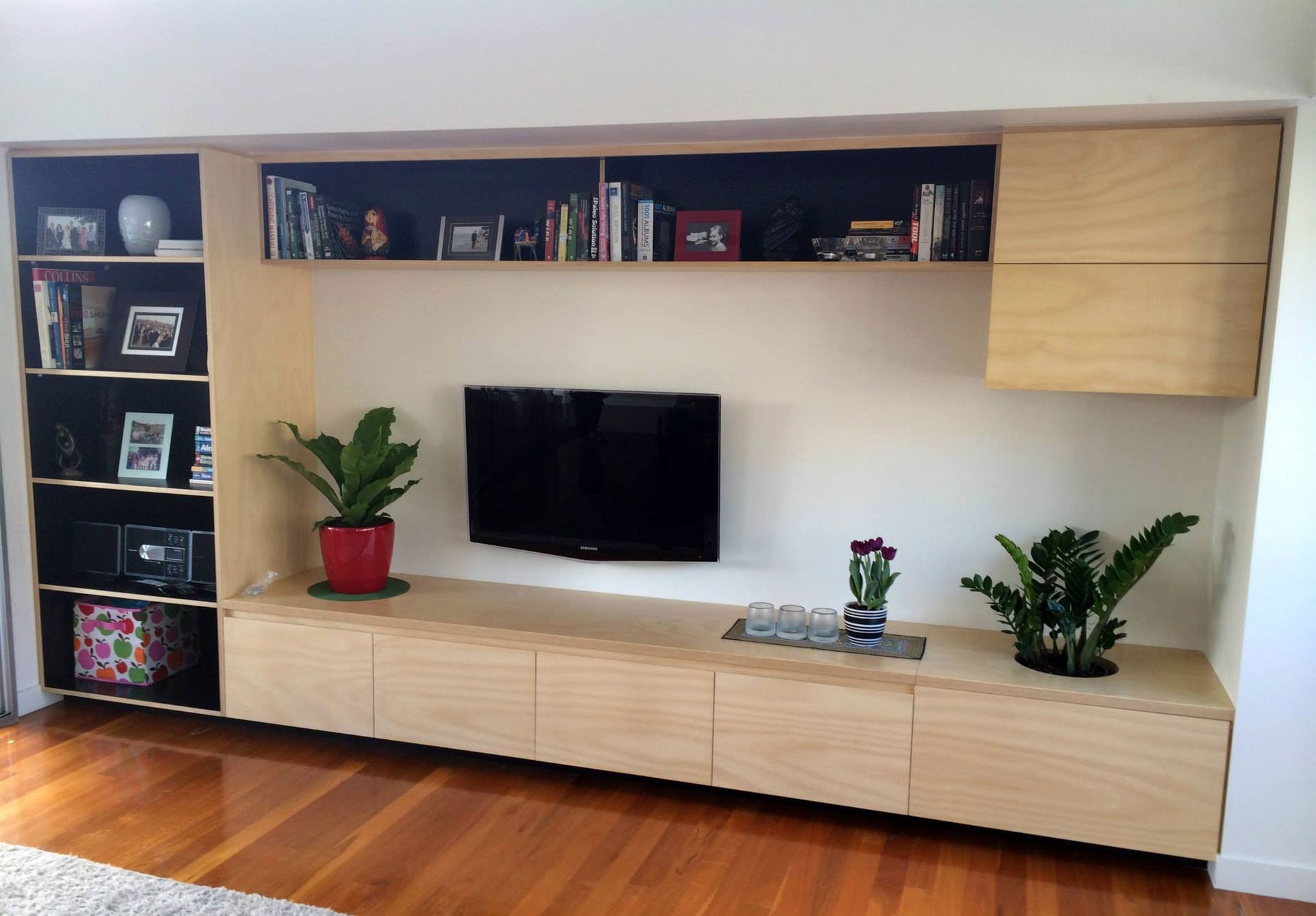 Display & Entertainment Unit Shelf — Bulimba, QLD — D&S Cabinets