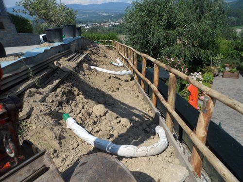 Sito edile all'aperto