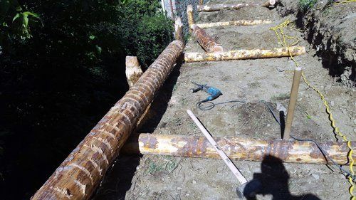 Costruzione sistema di irrigazione