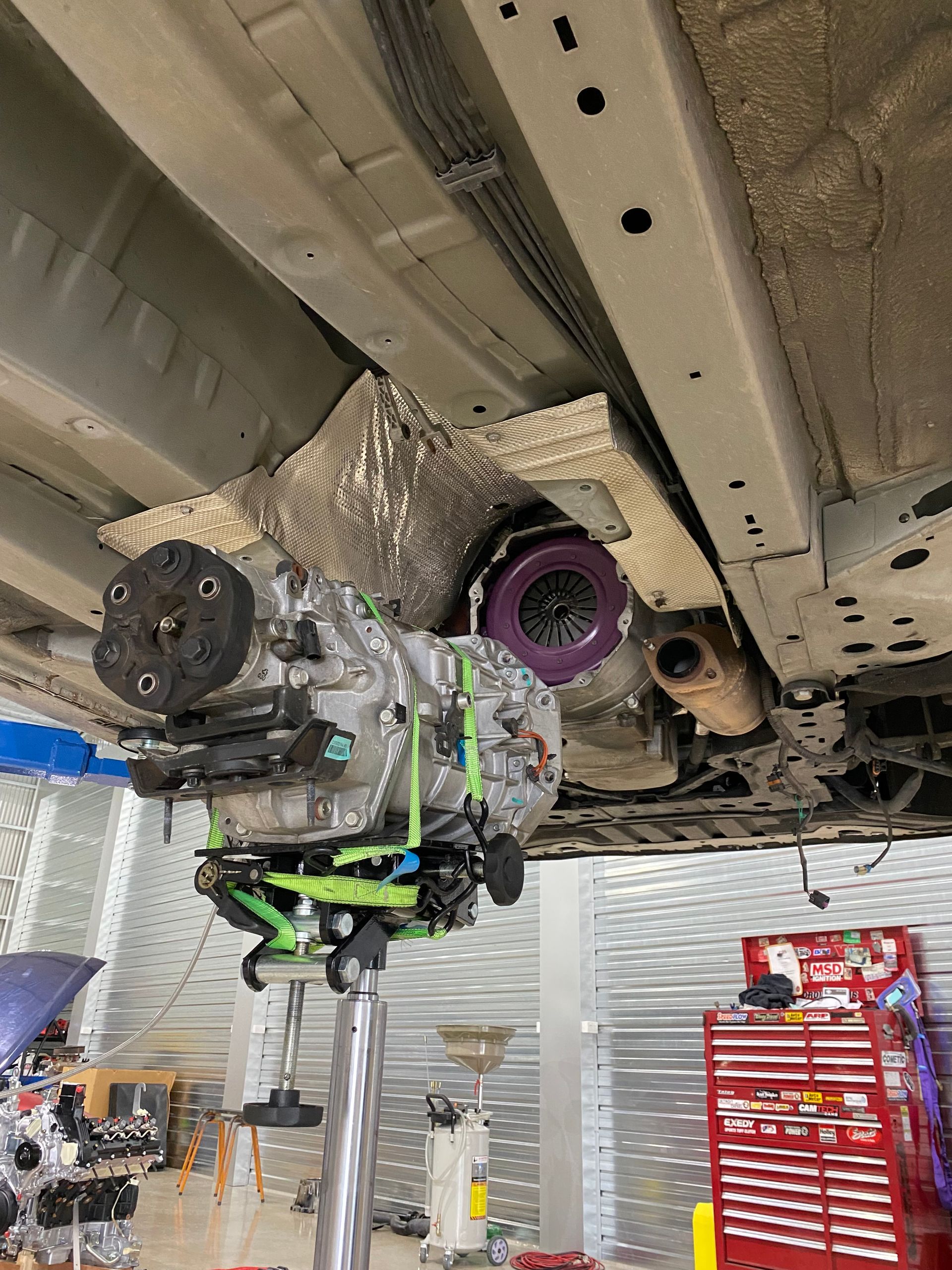 Photo of under a Car getting general fabrication work done — NG Mechanical Services in Thurgoona, NSW
