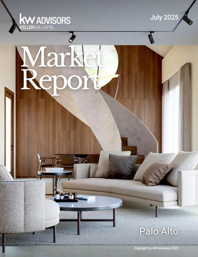 A dining room with a table and chairs on the cover of a market report.
