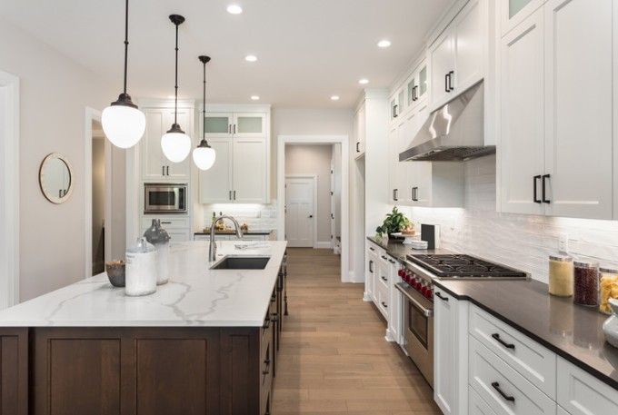 modern and luxury kitchen