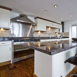 fully equipped modern kitchen
