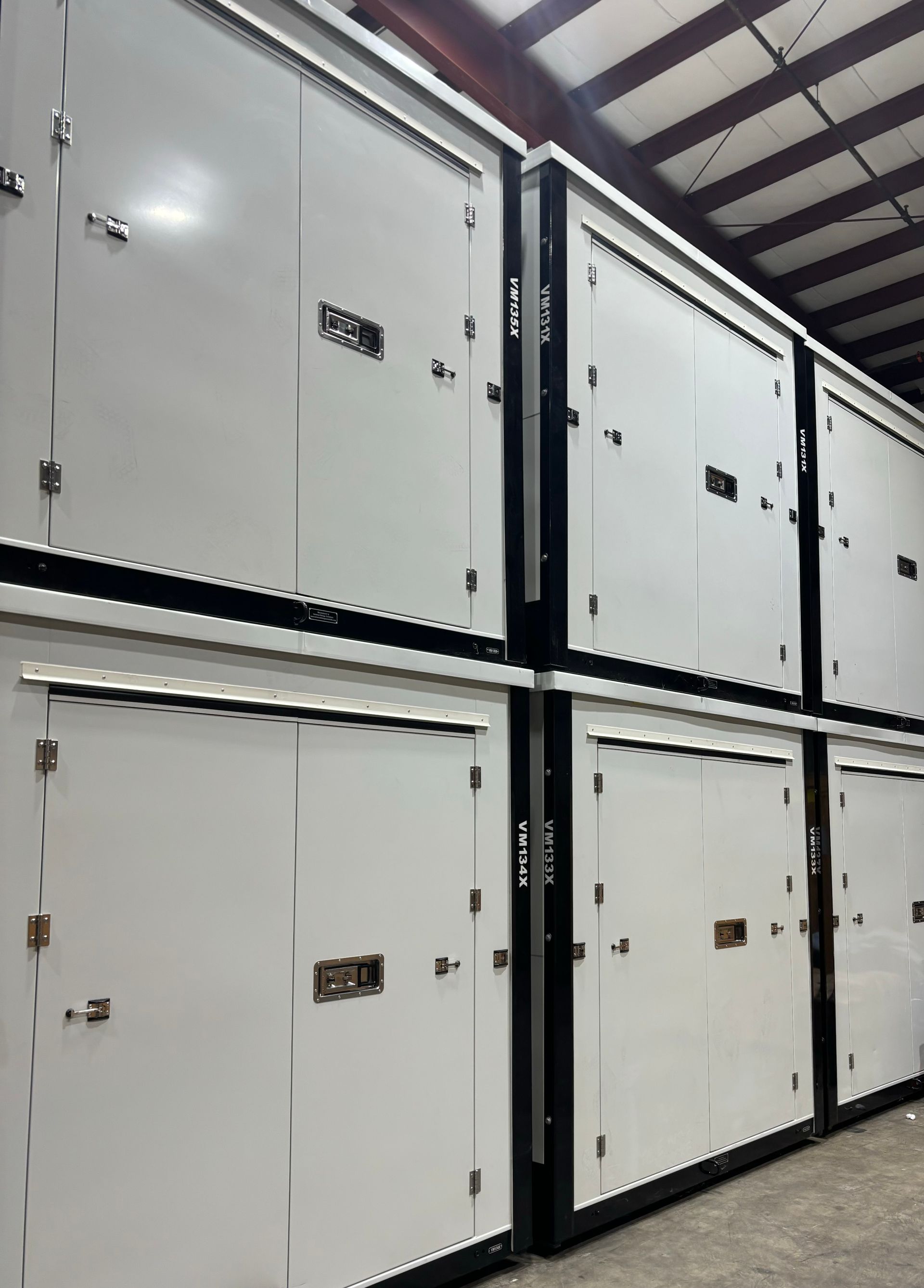 Storage Containers in VODS Warehouse