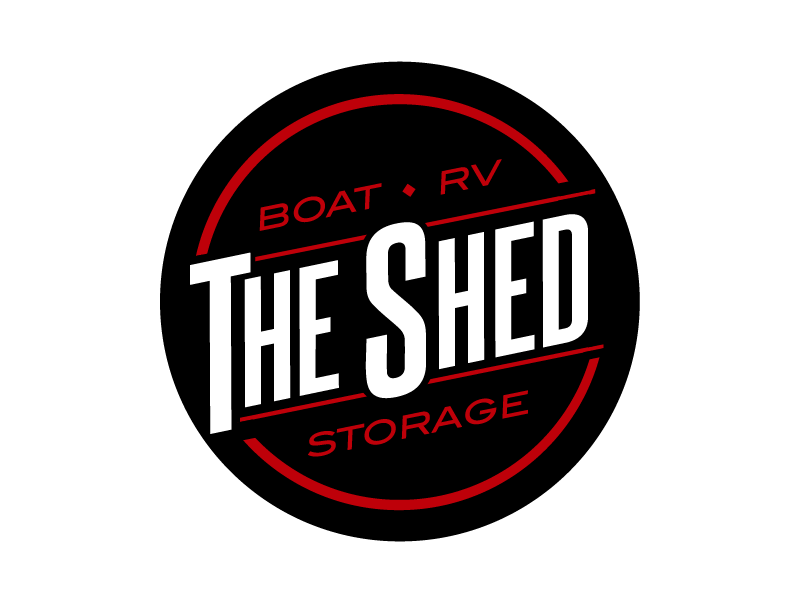 A logo for westbrook storage with a picture of a garage door.