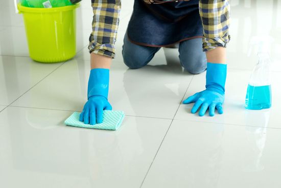 Cleaning The Floor | Phoenixville, PA | Martin Cleaner