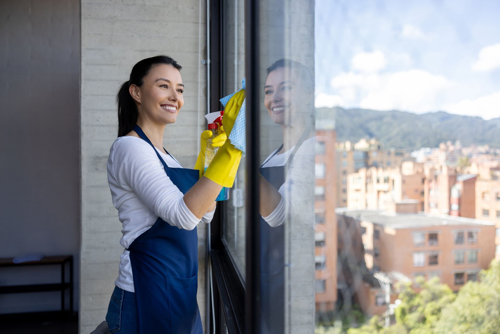 Cleaning A Window | Phoenixville, PA | Martin Cleaner