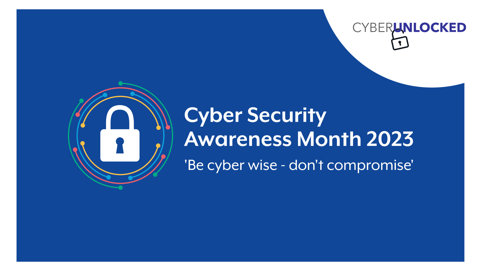 5 Must-Dos During Cyber Security Awareness Month