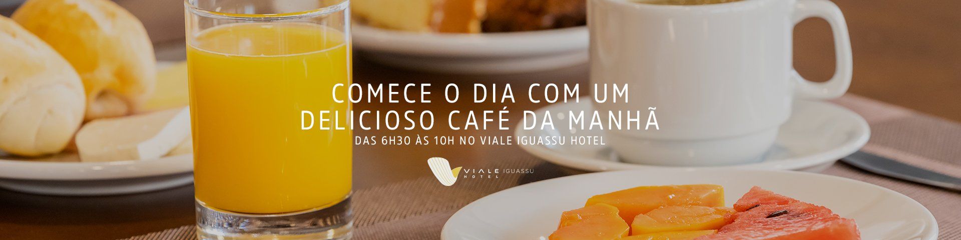 Café da manhã no Viale Iguassu Hotel, em Foz do Iguaçu - Oferta