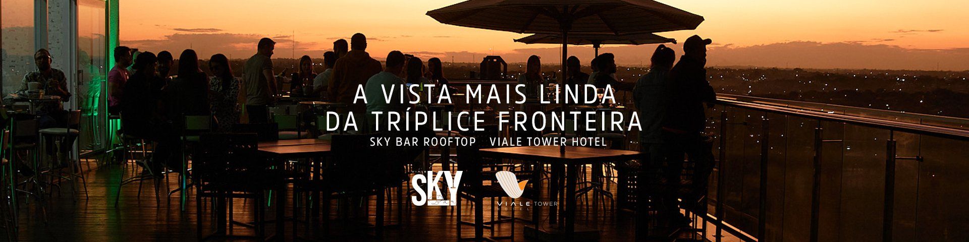 Sky Bar Rooftop em Foz do Iguaçu