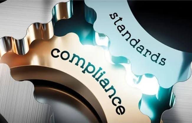 Gold and blue gears interlock, labeled 