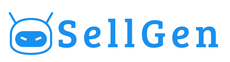 A blue speech bubble with the word saatchi on it.