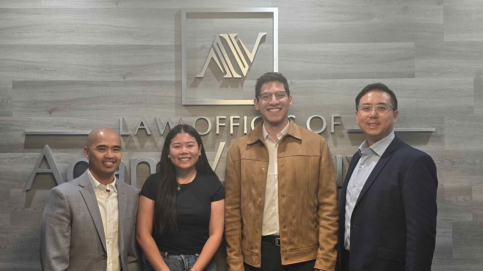 Summer 2024 interns at the law offices of Adam V. Nguyen