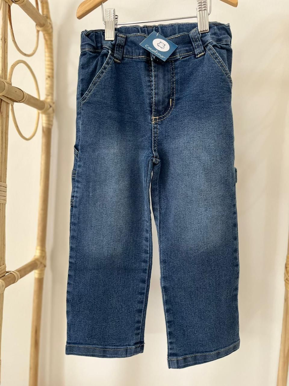 Pantalón Jean Estilo Gastado