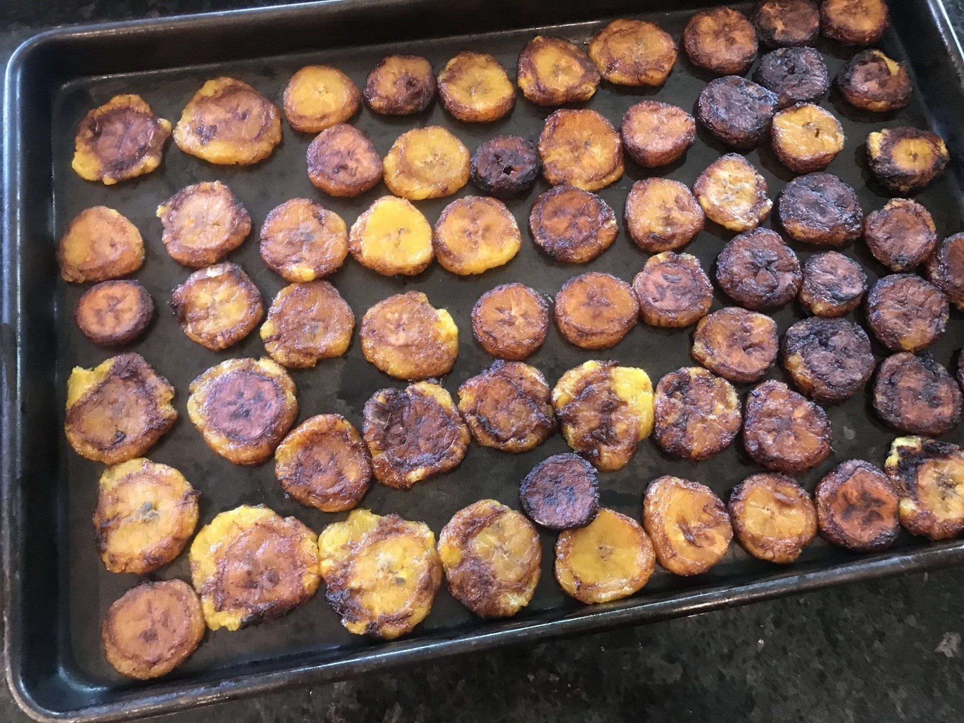 Tostones with Chile Vinegar