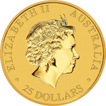 Australia 25 Dollars gold coin — gold coin buyers Pasadena, CA