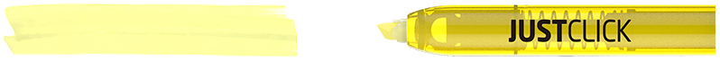 Sublinhador fluorescente amarelo da Morris