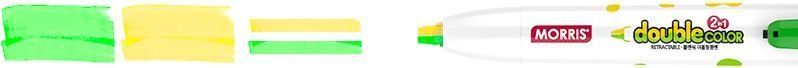 Traço do sublinhador fluorescente pastel JUSTCLICK Amarelo