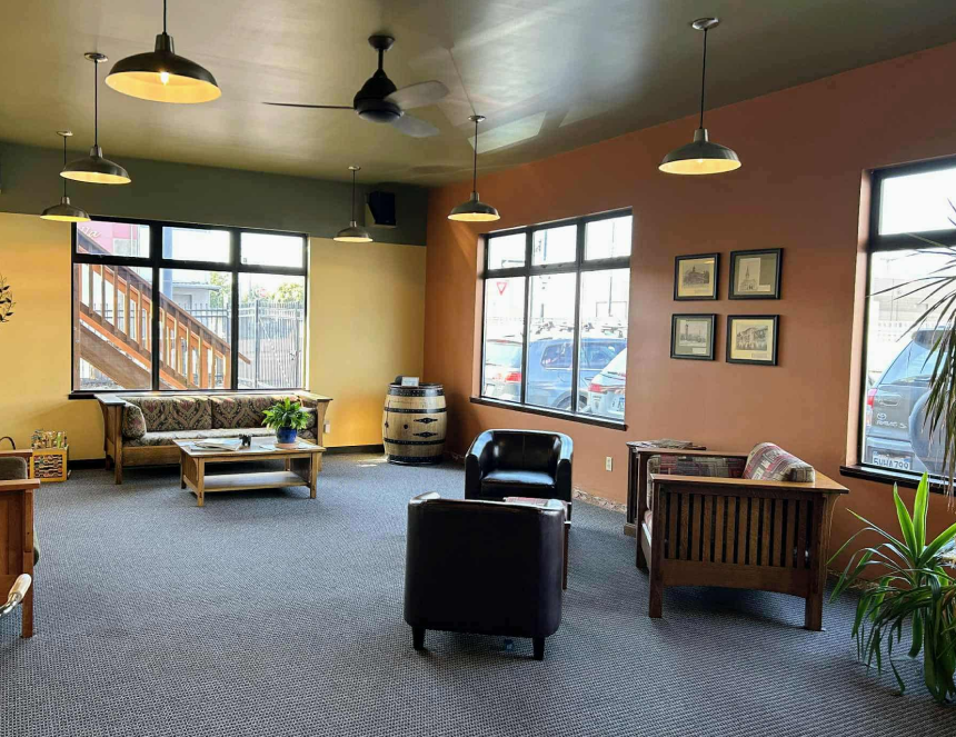 Our Waiting area | Re-Born Automotive, Inc.