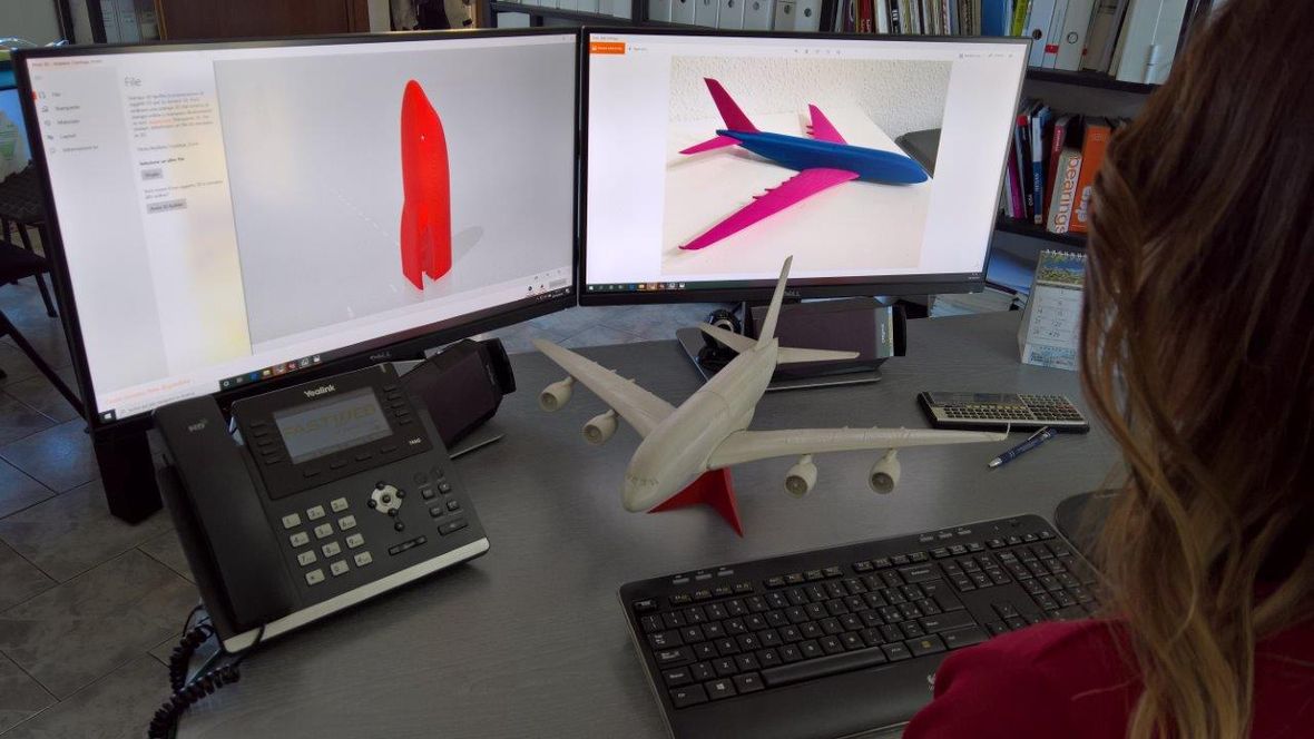 Protipo aereo 3D