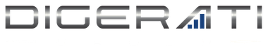 A logo for digerati is shown on a white background