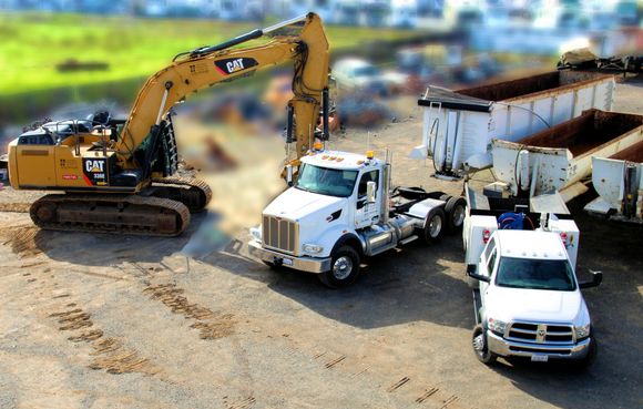 Hydraulic crusher excavator — Sacramento, CA — P&P Building Wrecking Inc.