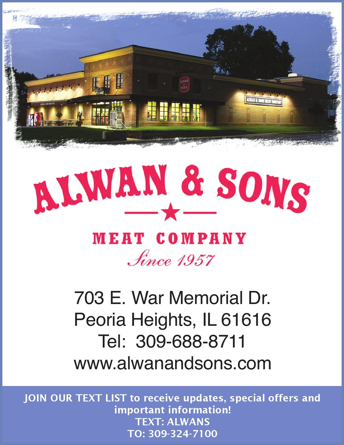 Alwan and Sons Meat Company Peoria, IL