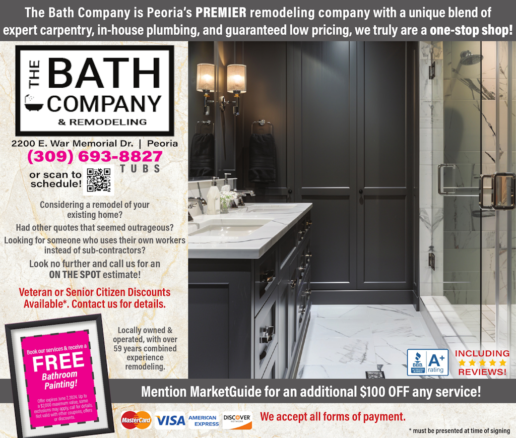 Bathrooms First - Luxury Bath #1 Full bath Experts 11% price challenge plus free shower head with all free estimates in Peoria Heights, IL