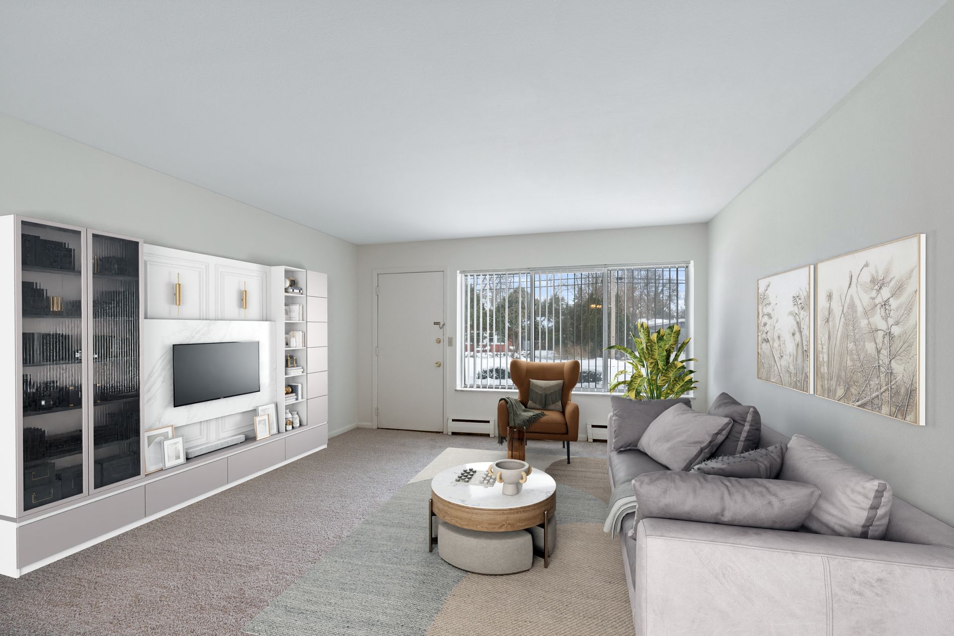 Photo of a large living room with plenty of space