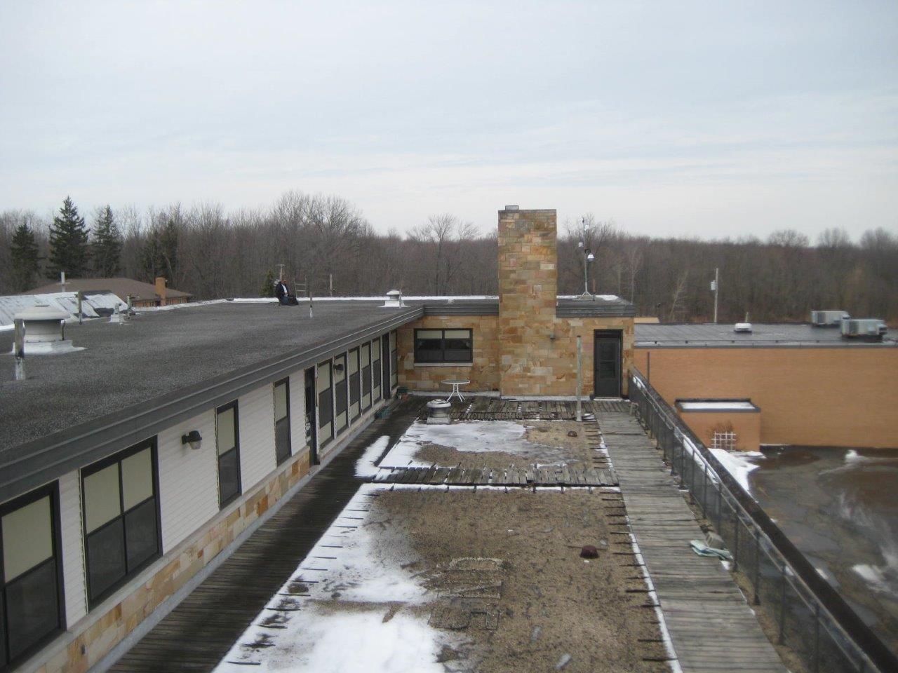 Before Immaculate Heart Roof — Youngstown, OH — Holko Enercon Roofing Solutions