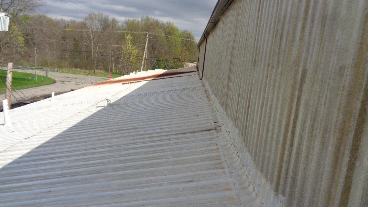 Before Riverside Steel — Youngstown, OH — Holko Enercon Roofing Solutions