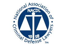 The logo for the national association of criminal defense lawyers.