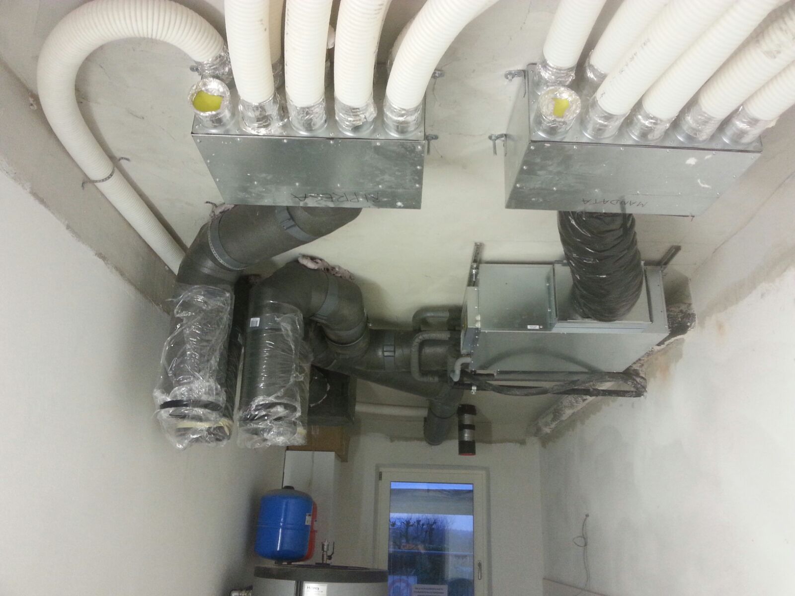 impianto di ventilazione meccanica