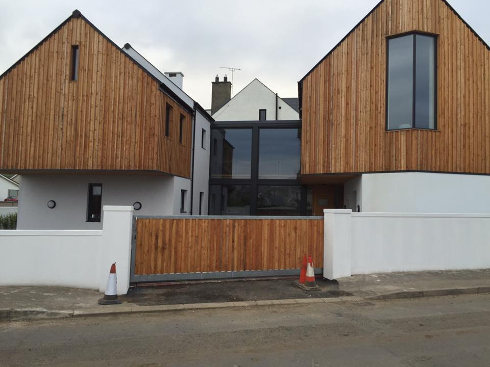 Modern House with cladding